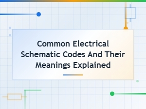 Common Electrical Schematic Codes and Their Meanings Explained