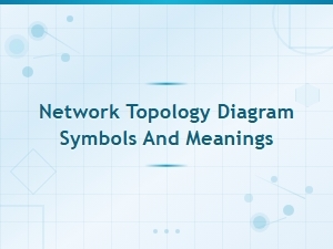 Network Topology Diagram Symbols and Meanings
